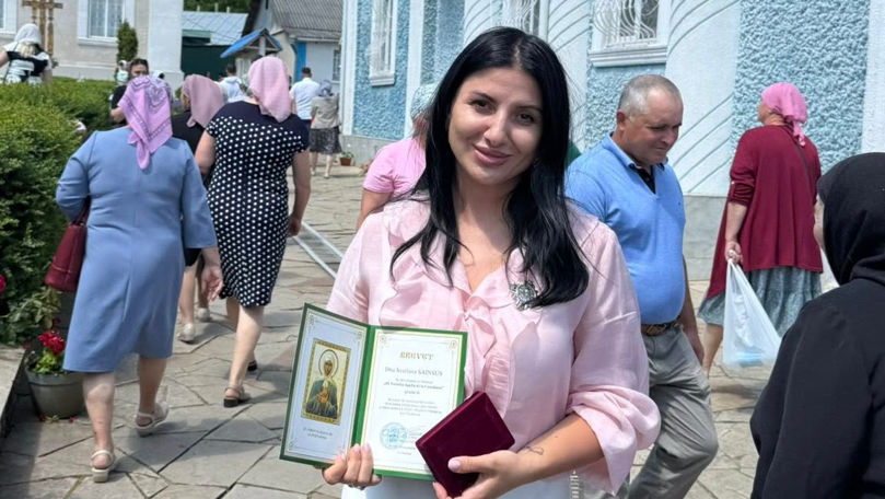 Svetlana Sainsus, distinsă cu Ordinul Sf. Agafia de la Cușelăuca