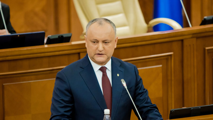 Dodon: Anticipatele, nedorite. Situaţia amenință să distrugă țara