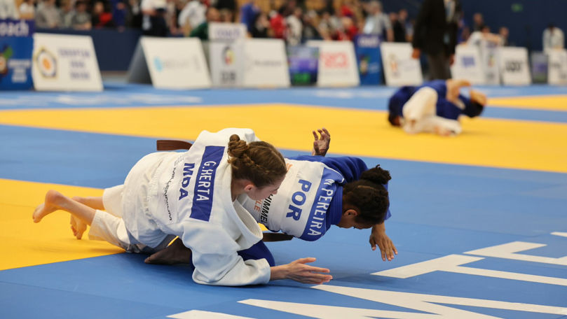 Două moldovence, premiate la Cupa Europei la judo printre cadeți