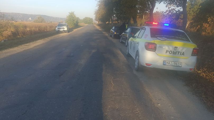 Accident la Ialoveni: Un Audi a lovit un pieton