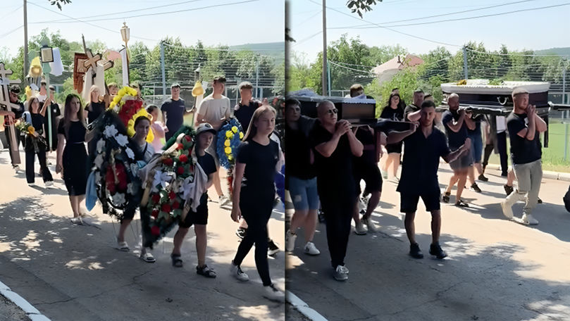 Doliu în Chiperceni: Cei doi frați înecați, petrecuți pe ultimul drum