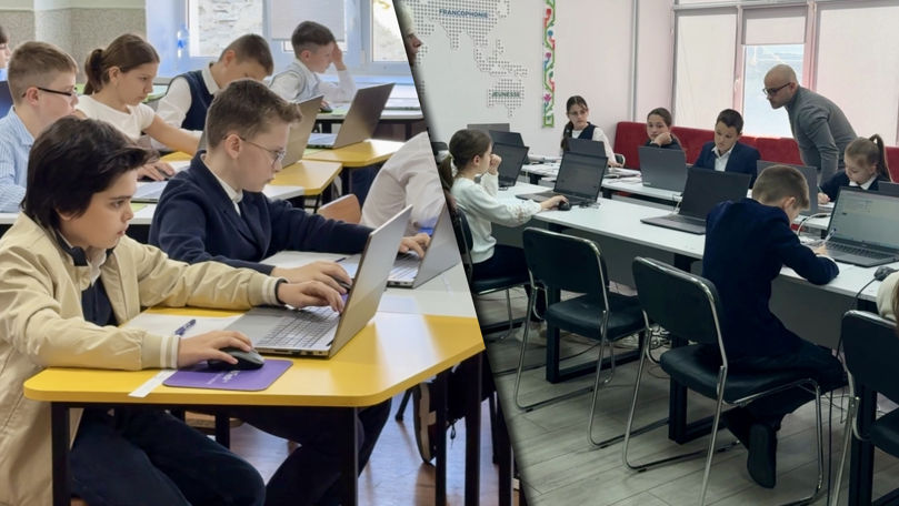 Peste 1.700 de elevi au susținut testul la matematică în format digital