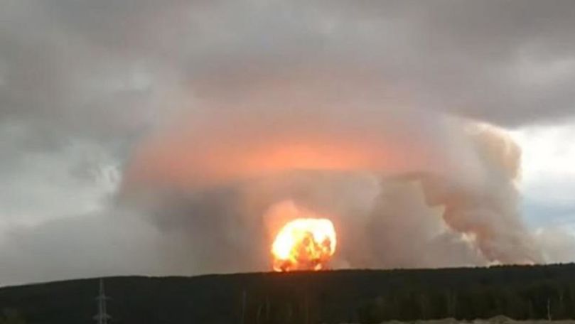 Explozia din Rusia a avut loc în timpul recuperării unei rachete
