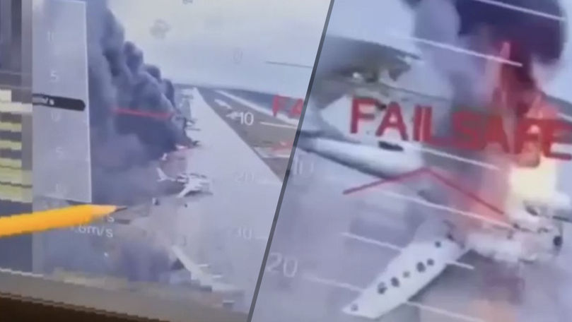 Ucraina anunță distrugerea a 40 de avioane militare ale Rusiei