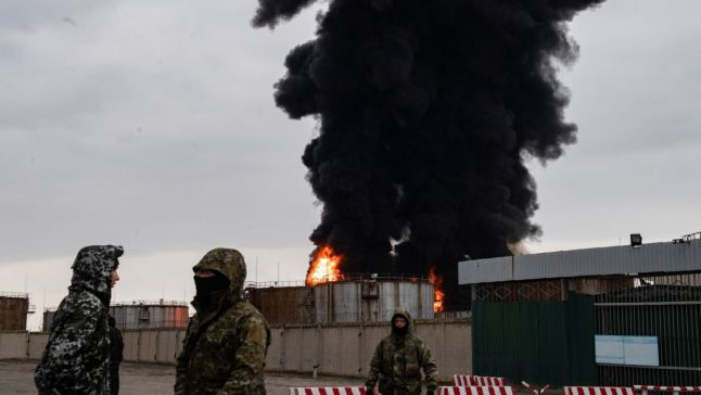 Aeroportul din Vinița, bombardat: 5 civili şi 4 militari, uciși