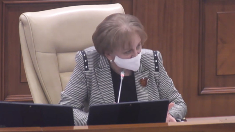 Спикер парламента Зинаида Гречаный. 