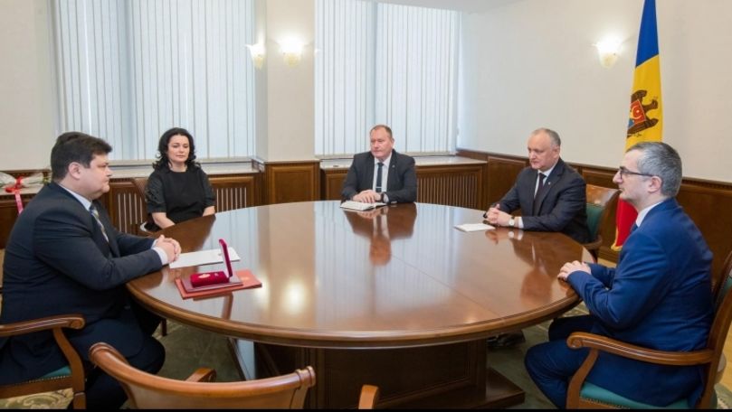 Ambasadorul R. Belarus în Moldova, decorat cu Ordinul de Onoare