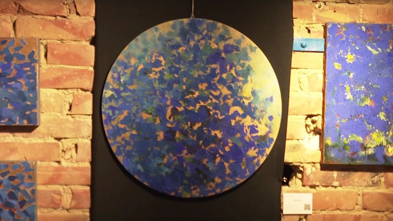 „Obscura Lux”, noua expoziție a pictoriței Cezara Kolesnik, la Chișinău