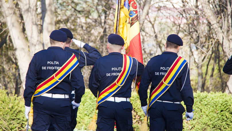 Ziua Drapelului de Stat, marcată de polițiștii de frontieră
