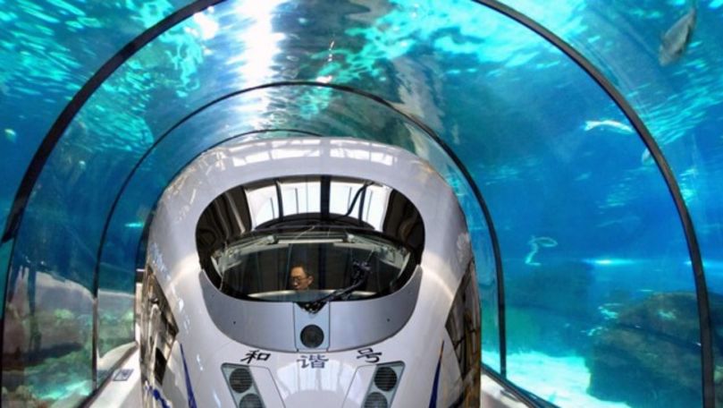China va avea primul tren subacvatic de mare viteză