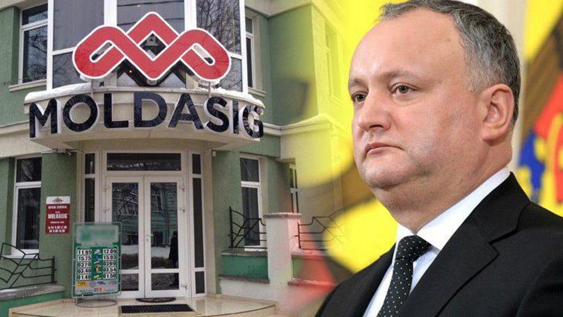 Додон: При активах в 600 млн леев Moldasig пытались продать за 15 млн.