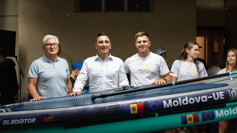 Comisarul european pentru Tineret a vizitat Școala de caiac-canoe