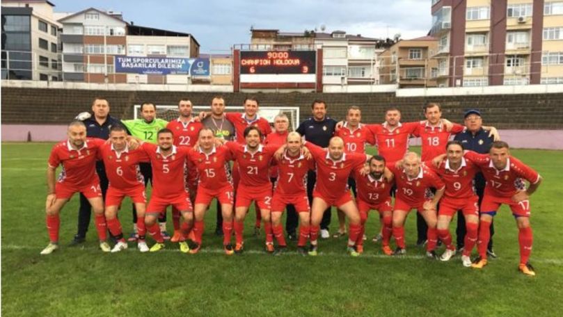 Echipa naţională de veterani a câştigat turneul de fotbal din Turcia