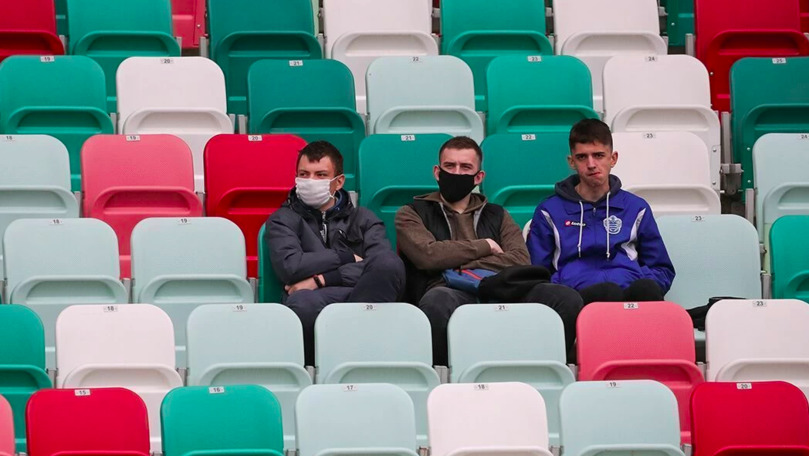 В Беларуси футбольные фанаты объявили бойкот матчам.
