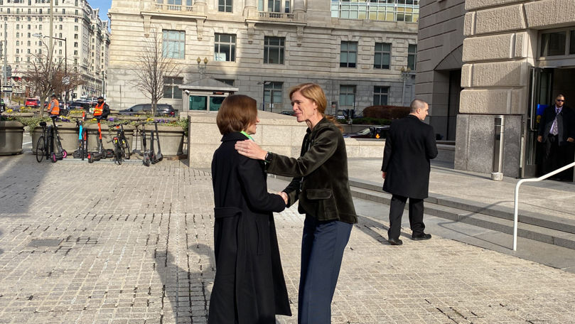 Președinta Maia Sandu și-a început vizita oficială la Washington
