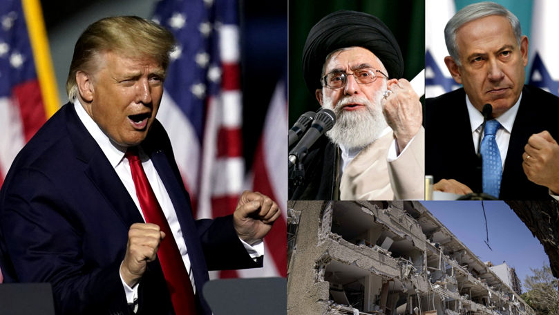 Donald Trump acuză Israelul și Iranul că au încălcat armistițiul