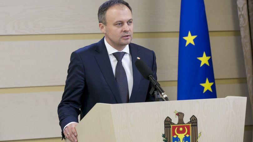 Спикер парламента Андриан Канду.