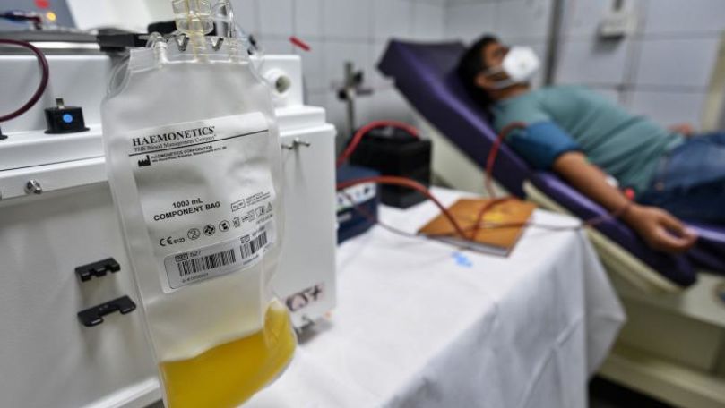 Un tânăr vindecat a vrut să doneze plasmă, dar i s-a cerut să plătească