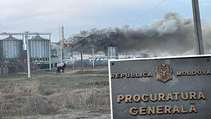 Procuratura va investiga cauzele incendiilor de la Portul Giurgiulești