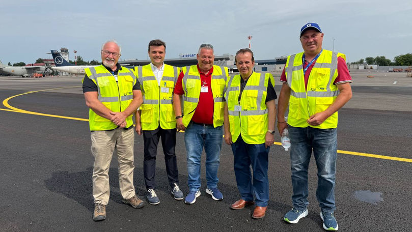 Experți în infrastructură din SUA și România au vizitat Aeroportul
