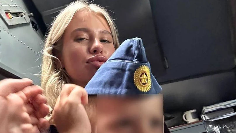 Scandal în Rusia: Amanta ministrului Apărării, filmată în avion militar