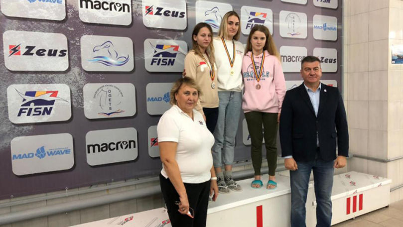Sportivi din Chișinău, Bălți și Tiraspol, la Cupa Moldovei la înot