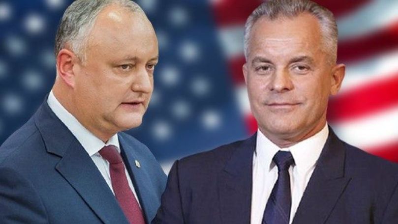 Dodon: Plahotniuc se află pe teritoriul Statelor Unite ale Americii