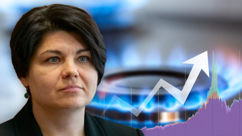 Премьер-министр Наталья Гаврилица: Если Молдова получит доступ к газу из ЕС, власти левобережья должны участвовать в оплате. Коллаж Point.md.