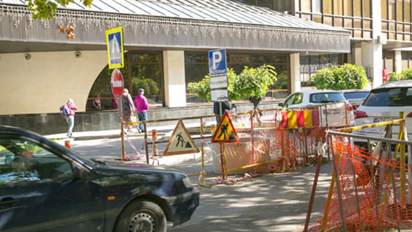 Strada Petru Rareș din Capitală, închisă pentru reparație