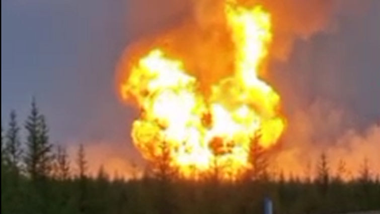 Incendiu de proporții la o conductă de gaze din Rusia: Gazprom confirmă