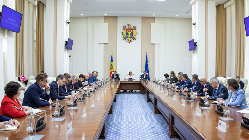Conducerea R. Moldova, în discuții cu ambasadorii statelor UE