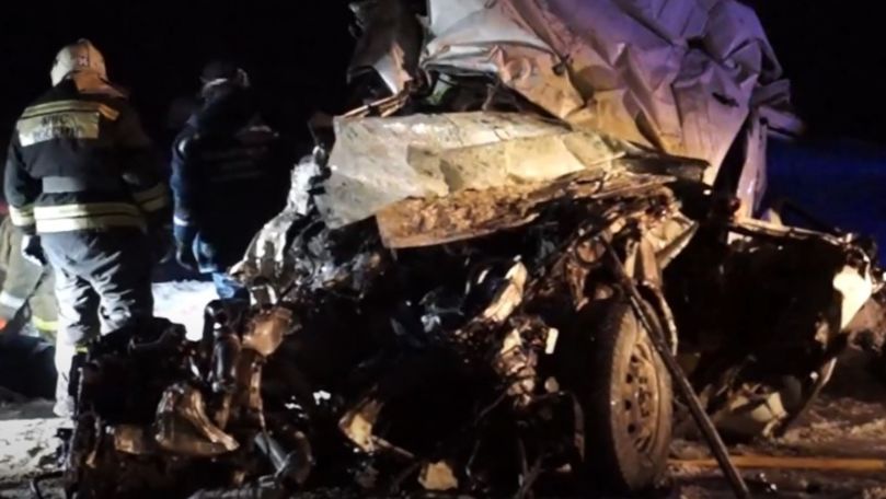 Coliziune pe o autostradă în Rusia: 12 morți și 12 răniți