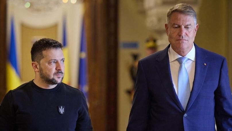 Iohannis i-a scris lui Zelenski: România va fi alături de Ucraina