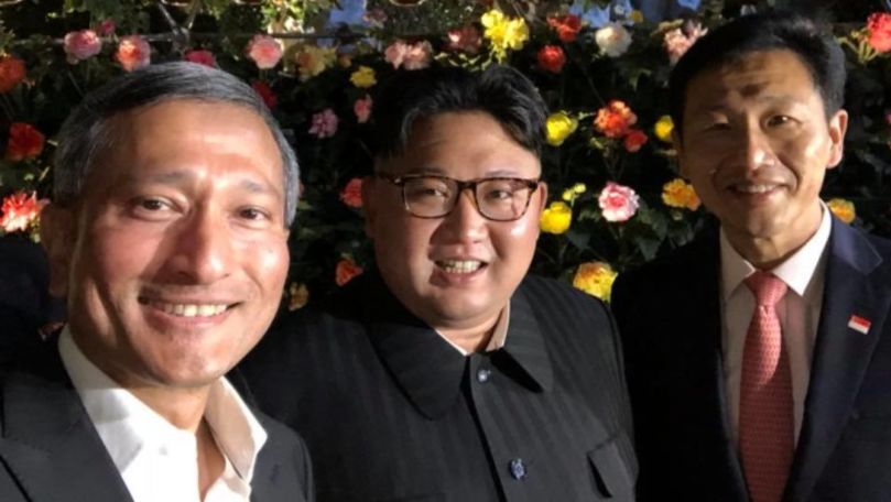 Cine sunt primii oameni care şi-au făcut selfie-uri cu Kim Jong-Un