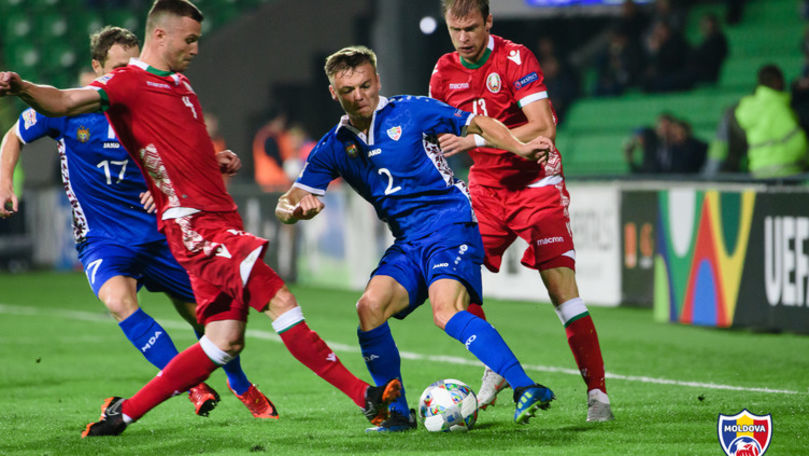 Primul punct al naționalei Moldovei în Liga Națiunilor UEFA