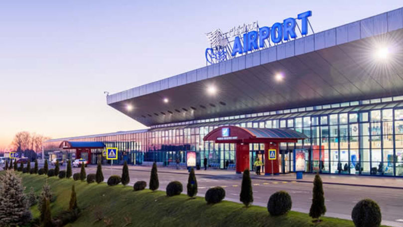 Bărbatul care a sărit pe geam la Aeroportul Chișinău, găsit