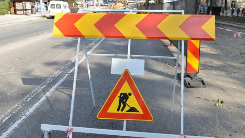 Atenție, șoferi: Trafic suspendat pe două strazi din Chișinău