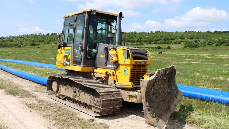 La Sângerei au început lucrările de finalizare a sistemului de sanitație