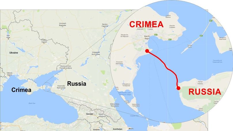 Moscova a cerut CIA să rectifice harta Rusiei, adăugând Crimeea
