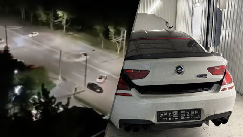 Tinerii care au făcut drifturi la Buiucani, identificați și sancționați