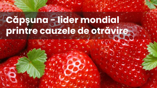 LactoBio Enterosgel ajută la prevenirea intoxicațiilor de primăvară cu căpșuni Ⓟ