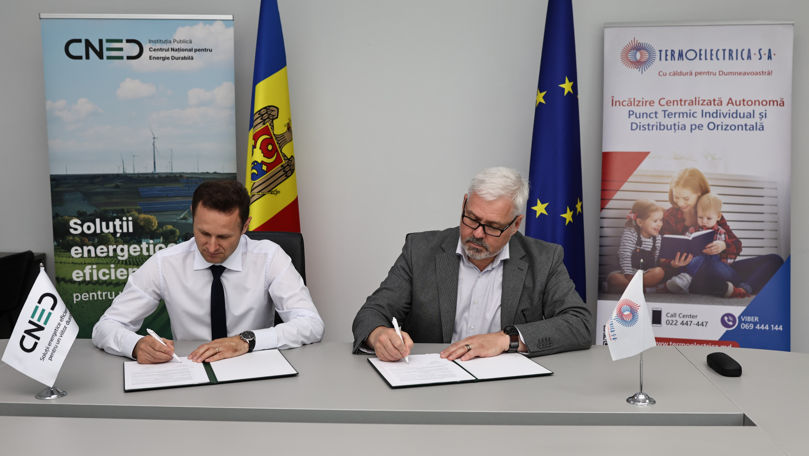 Eficiență energetică: CNED și Termoelectrica au semnat un Acord