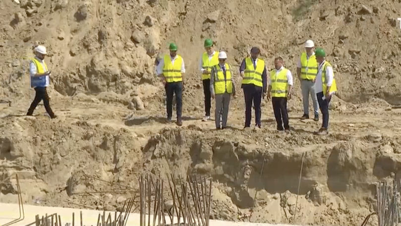 Construcția primului pod rutier peste Prut e în toi: Nu sunt întârzieri
