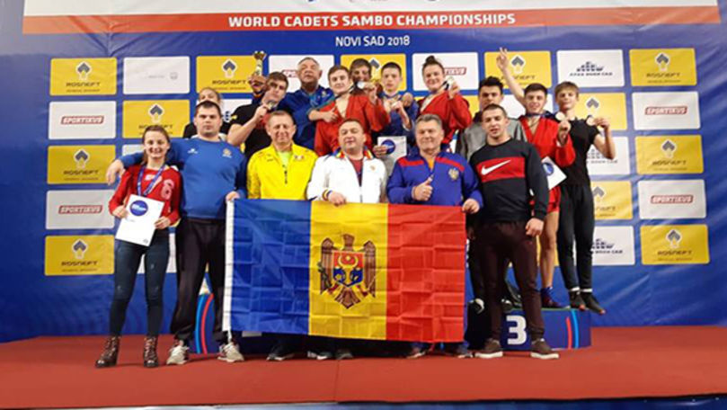 Moldova s-a clasat pe locul 4 la Mondialul de sambo printre cadeți