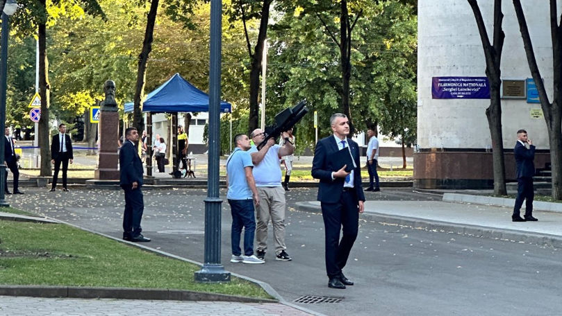 Dispozitiv pentru neutralizarea dronelor, folosit la finalul summitului