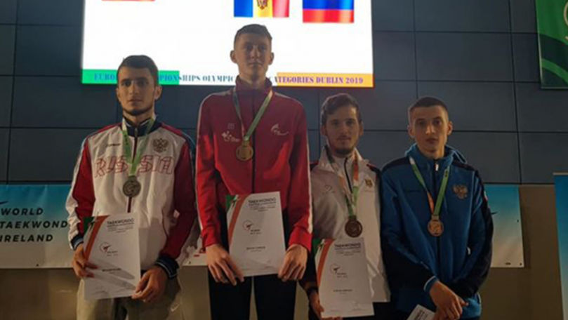 Luptătorul de taekwondo Stepan Dimitrov a cucerit bronzul la Dublin