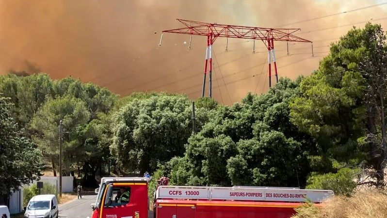 Incendiul de vegetație din Franța: Aeroportul din Marsilia, închis