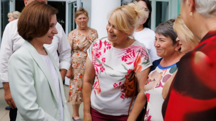 Майя Санду посетила Бричанский район.