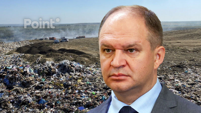 Чебан пригрозил привезти мусор к президентуре, правительству и парламенту.