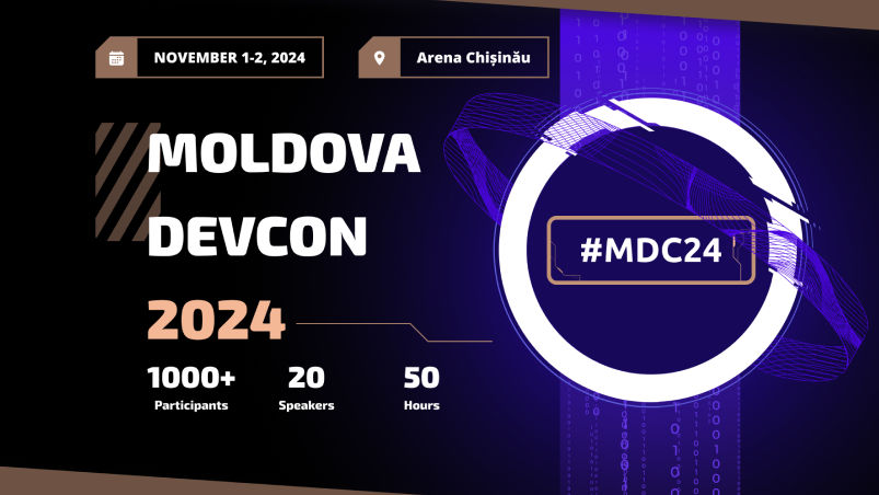 Moldova DevCon 2024: Inima comunității de dezvoltatori Ⓟ